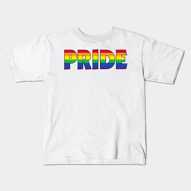 PRIDE LOVELY Kids T-Shirt by RendyPratama